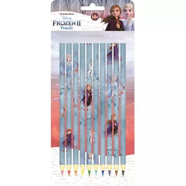 Frozen: Set de 10 creioane colorate