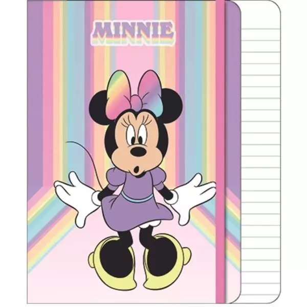 Minnie Mouse: Caiet notițe cu glitter