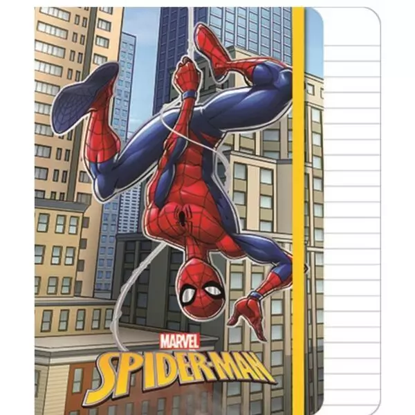 Spider-Man: Caiet notițe cu glitter