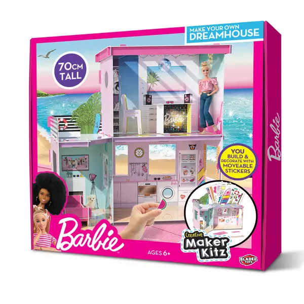 Barbie: Creează propria căsuță pentru păpuși - 70 cm