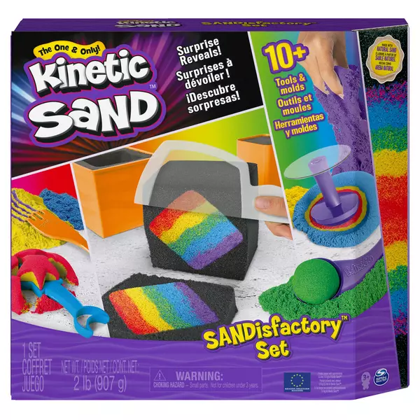 Kinetic Sand: SANDisfactory gyurma- és játékszett