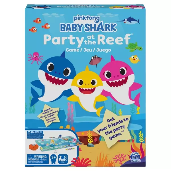 Baby Shark: Petrecerea la recif - joc de societate în lb. maghiară