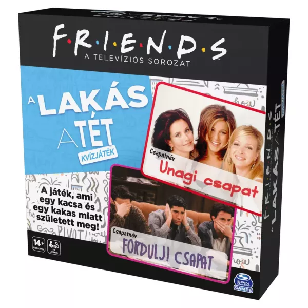 Friends: Apartamentul este în joc - joc de quiz în lb. maghiară