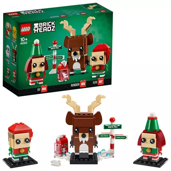 LEGO BrickHeadz: Ren, Elf și Elfie - 40353
