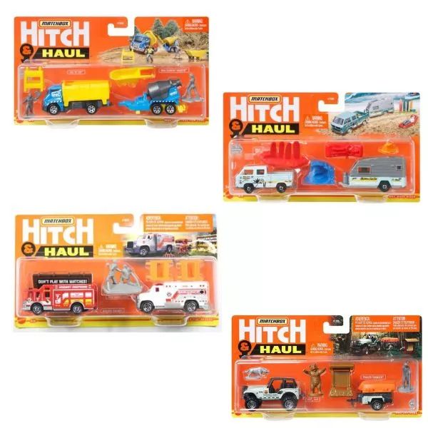 Matchbox Hitch and Haul járműszett többféle
