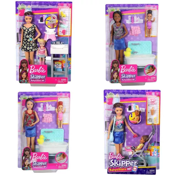 Barbie: bébiszitter játékszett - többféle