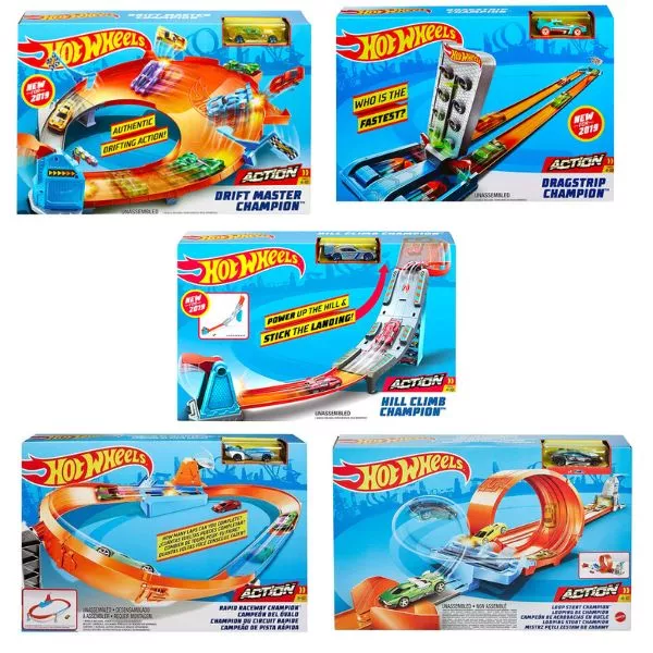 Hot Wheels: Set de joacă campionate - diferite