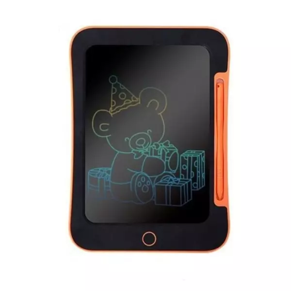 LCD színes rajztábla, 21,5 cm - narancssárga