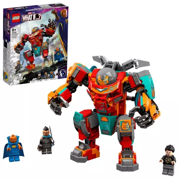 LEGO Super Heroes: Iron Man Sakaarian al lui Tony Stark - 76194
