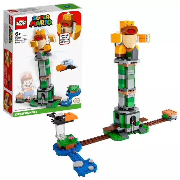 LEGO Super Mario: Set de extindere Turn basculant Șeful Sumo Bro - 71388
