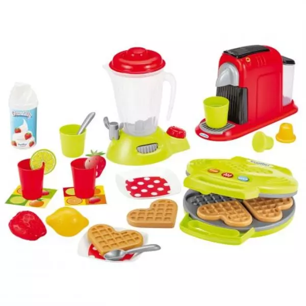 Écoiffier: Juego de cocina electrodomésticos pequeños - 28 piezas
