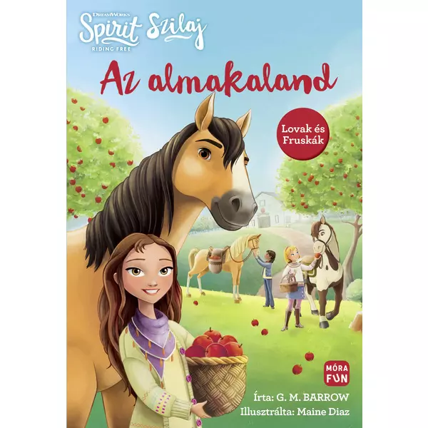 Spirit: Aventura cu mere - carte pentru copii în lb. maghiară