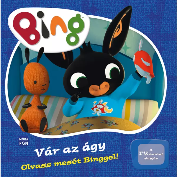 Bing: Te așteptă patul! - carte cartonată pentru copii, în lb. maghiară