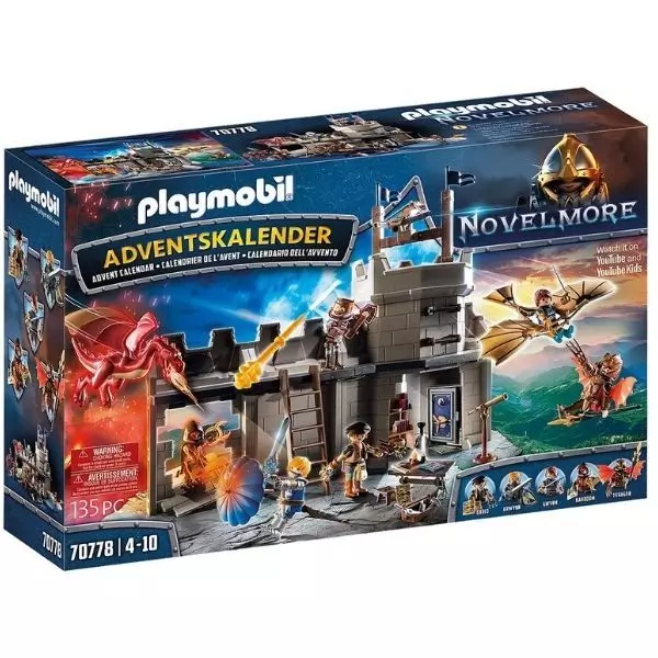 Playmobil: Adventi naptár - Novelmore Dario műhelye 70778
