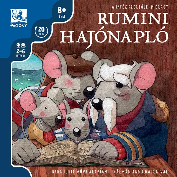 Rumini Jurnalul de bord - joc de cărți în lb. maghiară