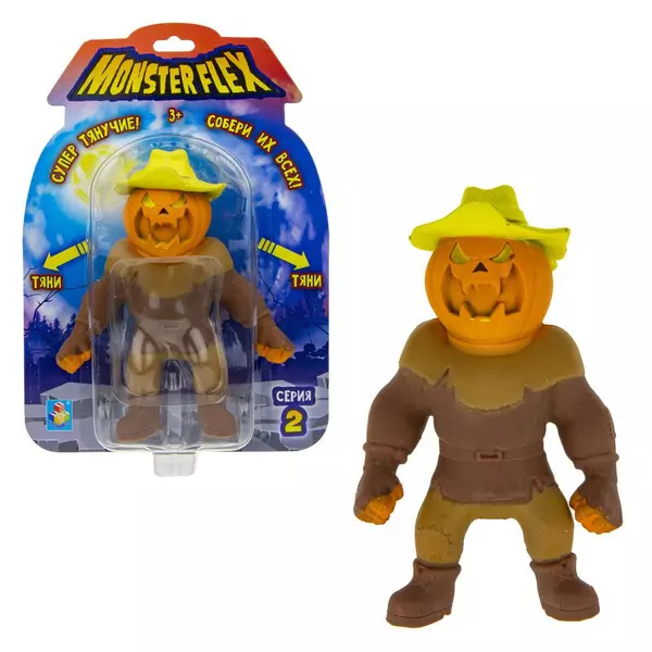 Monster Flex: Figurină monstru care poate fi întins, S2 - Scarecrow