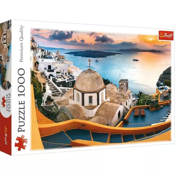 Trefl: Mesés Santorini puzzle - 1000 darabos