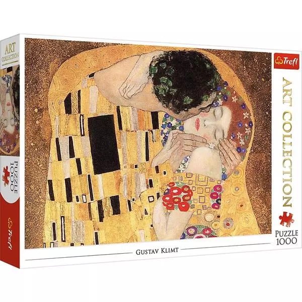 Trefl: Gustav Klimt - A csók - 1000 darabos puzzle