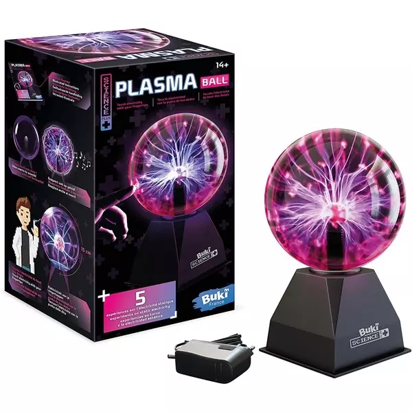 Buki: Plazma dekor lámpa 5 kísérlettel - CSOMAGOLÁSSÉRÜLT