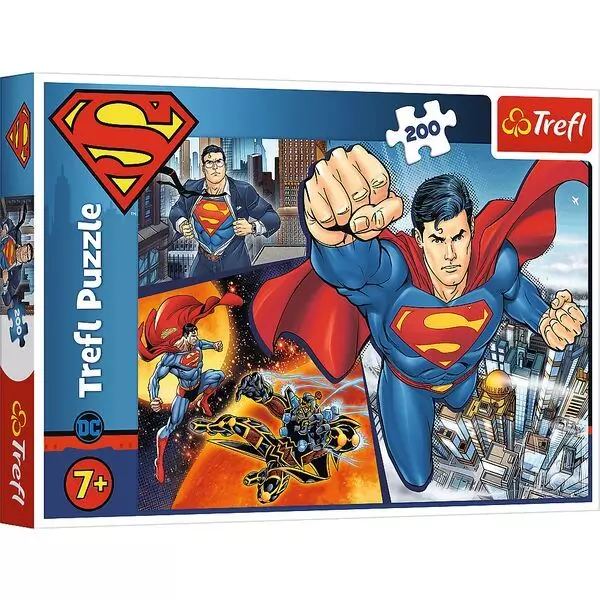 Trefl: Eroul Superman - puzzle cu 200 de piese