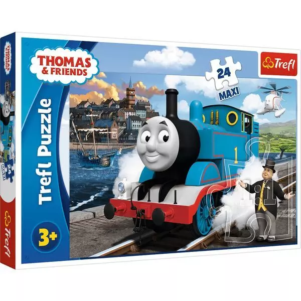 Trefl: Boldog Thomas napot! Maxi puzzle - 24 darabos