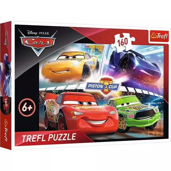 Trefl: Cars 3. Cursa câștigătoare - puzzle cu 160 de piese