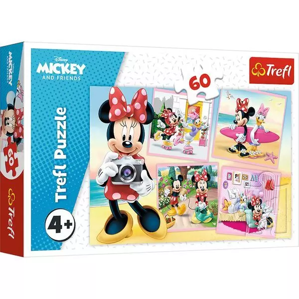 Trefl: Minunata Minnie - puzzle cu 60 de piese