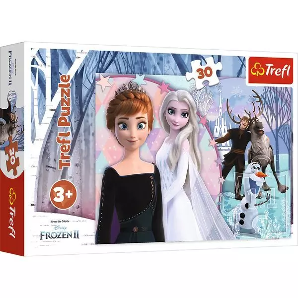 Trefl: Frozen 2, Tărâmul magic - puzzle cu 30 de piese