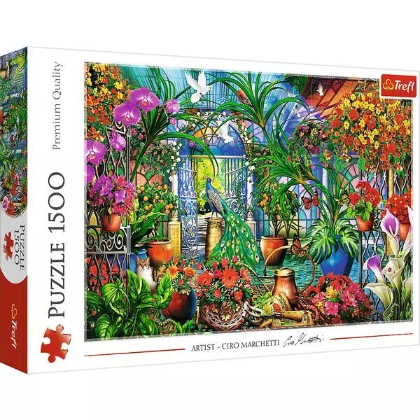 Trefl: Titkos kert puzzle - 1500 darabos