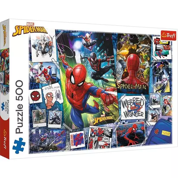 Trefl: Afișe super-eroi - puzzle cu 500 piese