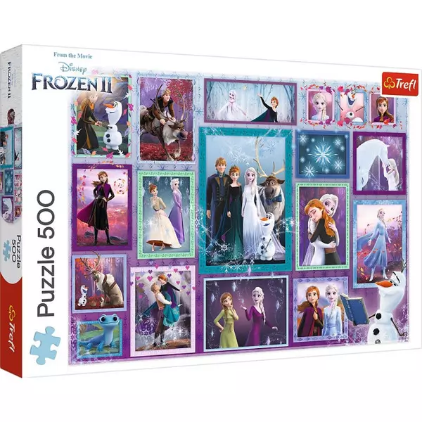 Trefl: Frozen 2, Universul Frozen - puzzle cu 500 piese