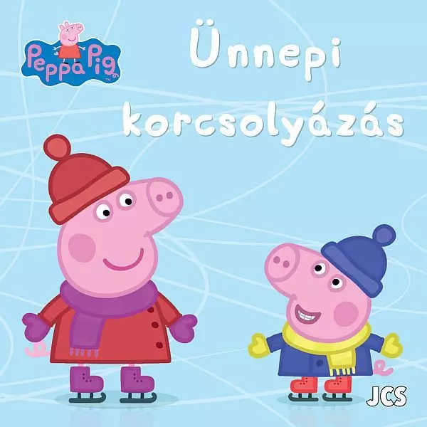Peppa Pig: Patinaj festiv pe gheață - carte pentru copii în lb. maghiară