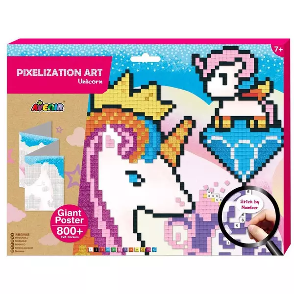 Avenir: Artă cu pixeli - Unicorn