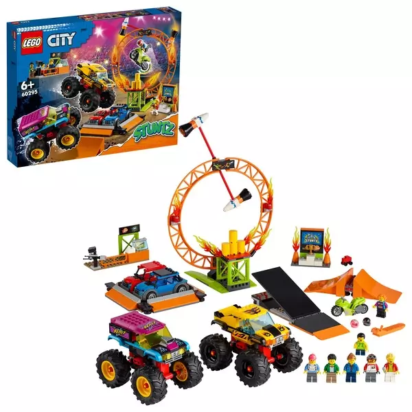 LEGO® City Stuntz Kaszkadőr show aréna 60295