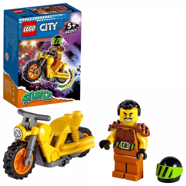 LEGO City: Stuntz Motocicletă de cascadorie-rachetă - 60297