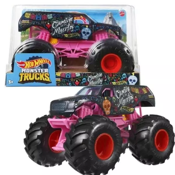 Hot Wheels: Monster Trucks - Camion de los Muertos, 1:24
