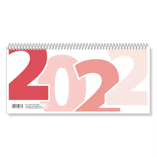 Asztali naptár, 24TA, 2022