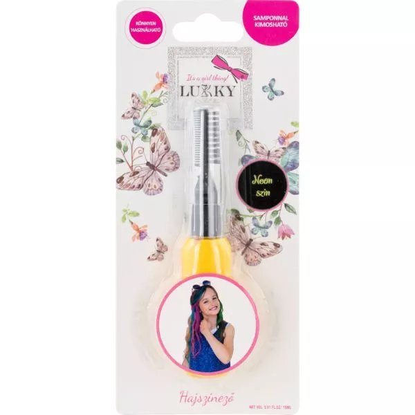 Lukky: Colorante per capelli - giallo neon
