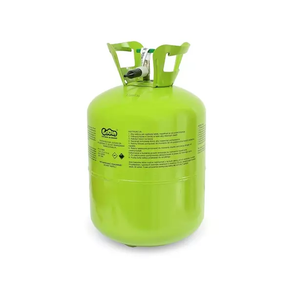 Hélium palack 30 db léggömbhöz - CSOMAGOLÁSSÉRÜLT