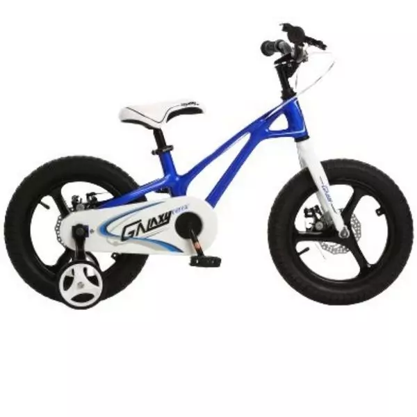 RoyalBaby-Chipmunk: Bicicletă pentru copii Galaxy Fleet Plus MG - mărime 16, albastru