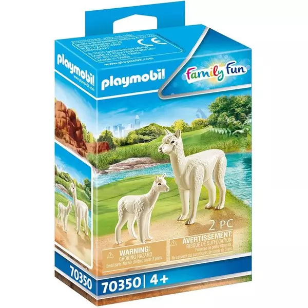 Playmobil: Alpaca cu pui - 70350