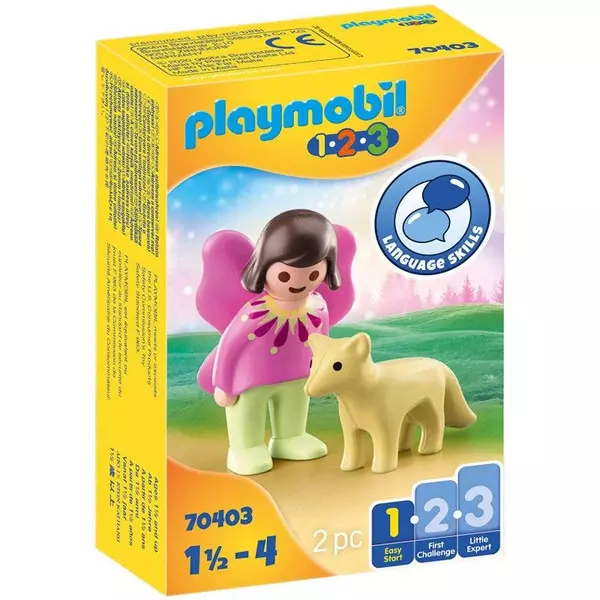 Playmobil 1.2.3: Tündérke rókával 70403