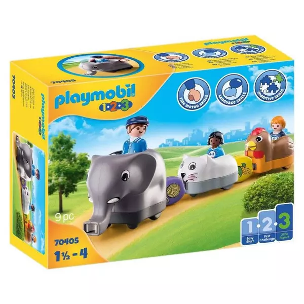 Playmobil: Tren cu animăluțe - 70405