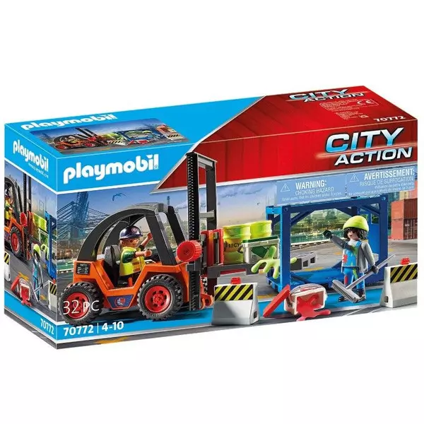 Playmobil: Targonca szállítmánnyal 70772