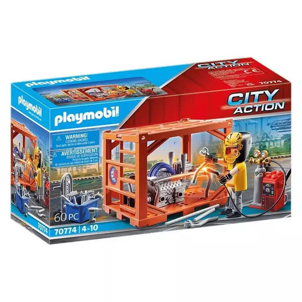 Playmobil: Fabricant de containere - 70774
