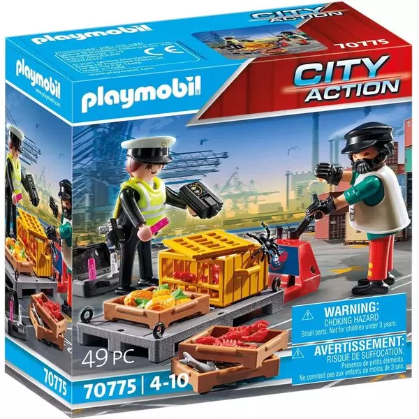 Playmobil: Verificarea vamală - 70775