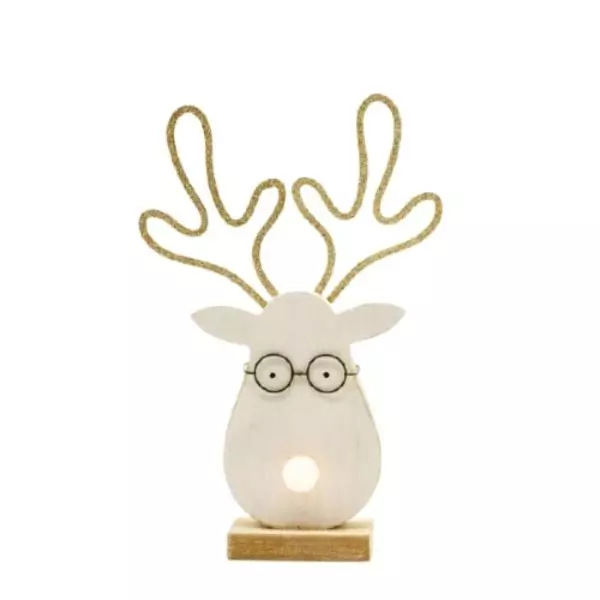 H-Line: Ornament ren cu lumini LED - 20 cm