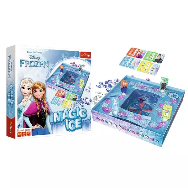 Trefl: Frozen - Zăpadă magică, joc de societate în lb. maghiară