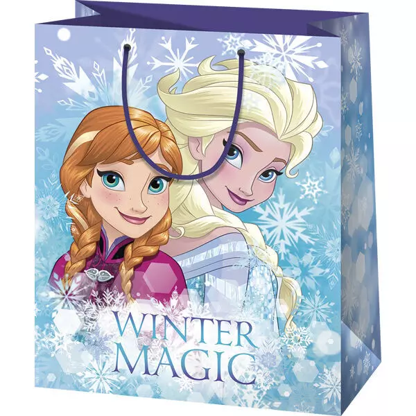 Frozen: Pungă cadou cu model exclusivist - 11 x 6 x 14 cm