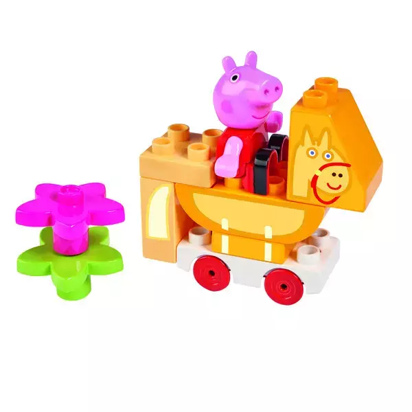 Peppa Pig: Set de joacă Peppa cu căluț